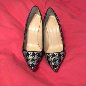 Jcrew houndstooth pumps size 6.5